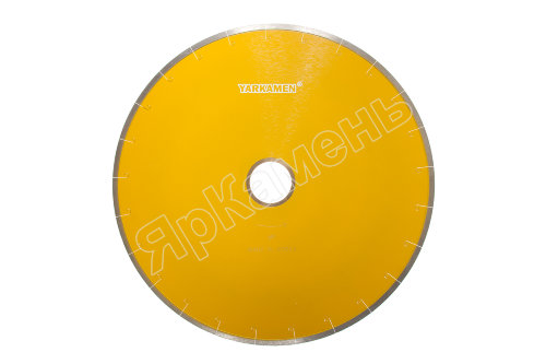 Алмазный диск YARKAMEN® 400x2,2x7,5x60/50 «Корона J-Slot» ELIT MARBLE 