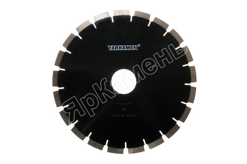 Алмазный диск YARKAMEN® ZENESIS 400х3,2х15х60/32 GP сегментный, бесшумный 
