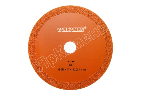 Алмазный диск YARKAMEN® 180x3,7x15x25,4 для торцевого пропила 