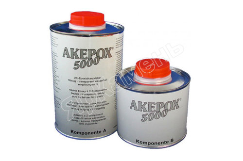 Клей AKEMI AKEPOX 5000 прозрачный 10681, 1.5 кг 