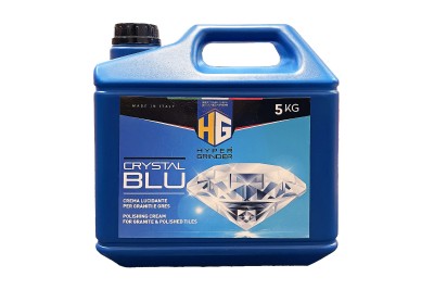 Жидкость HYPER GRINDER Crystal BLU для полировки гранита, керамогранита и кварцевого агломерата.... Жидкость для полировки гранита HYPER GRINDER Crystal BLU, 3.8 л