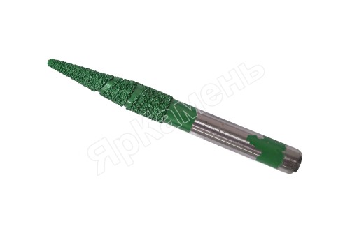 Фреза для станков с ЧПУ &quot;Конус&quot; ZDS12.4-60 (d4 мм, L60 мм, хв. d12 мм) 
