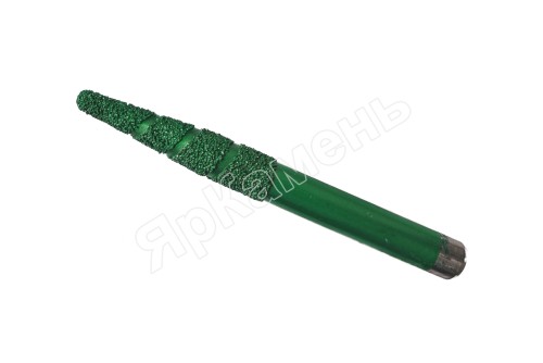 Фреза для станков с ЧПУ &quot;Конус&quot; ZDS12.6-60 (d6 мм, L60 мм, хв. d12 мм) 