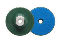 Планшайба гибкая резиновая (зеленая) d100 мм, М14 для сух. и мокр. полировки