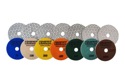 Алмазный гибкий шлифовальный круг EHWA ZTW-Turbo ULTIMATE подходит для работы по натуральному или... Диск алмазный гибкий EHWA ZTW-Turbo ULTIMATE d100 мм, т. 3,0 мм