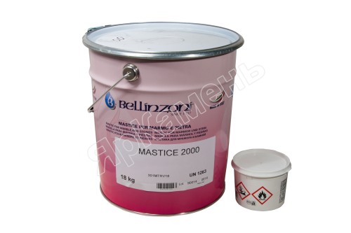 Клей-мастика Bellinzoni MASTICE 2000 №02 светло-бежевый густой, 17 л 