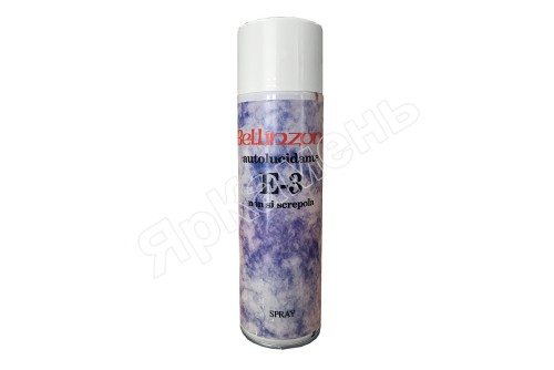 Лак BELLINZONI E3 SUPERLUX (спрей), 0.5 л  