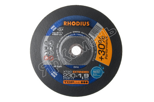 Диск отрезной по металлу Rhodius XT 20 230х1,9х22,23 