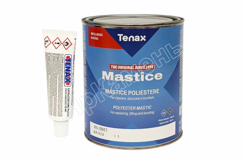 Фото(1): Клей-мастика TENAX Grigio Scuro темно-серый густой, 1 л Клей-мастика TENAX Grigio Scuro темно-серый густой, 1 л