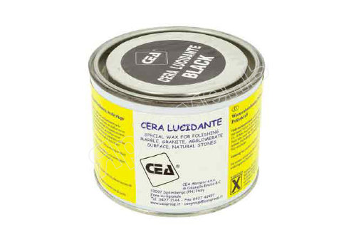 Воск CEA Abrasivi густой черный, 0.5 кг 