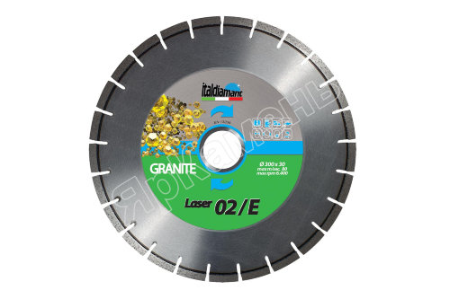Алмазный диск ITALDIAMANT 350х3,0х11x50/25,4 GRANITE 02/E сегментный 