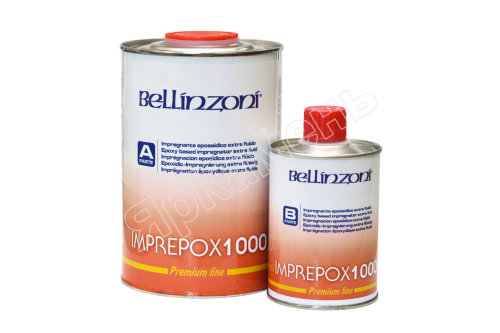 Клей Bellinzoni IMPREPOX 1000 прозрачный жидкий, 1.25 кг 