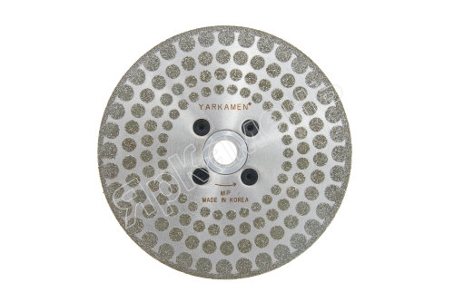 Диск YARKAMEN® EPSBD «Multi Dot Spot», гальванический, 125x2,6х3хМ14 