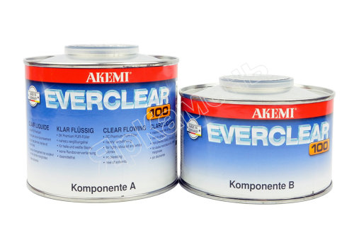 Клей AKEMI Everclear 100 прозрачный жидкий 11424, 0.9 кг 