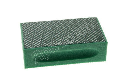 Затир ручной SORMA № 1 (зеленый, металл) 90х55 мм 
