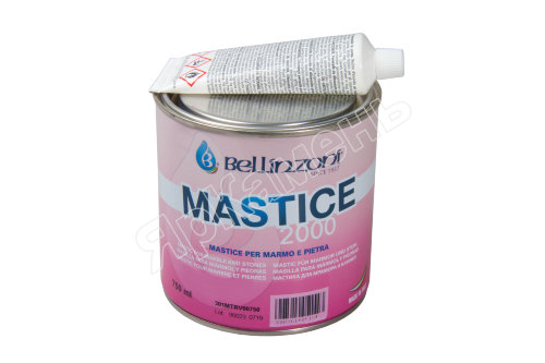 Клей-мастика Bellinzoni MASTICE 2000 №01 белый густой, 0.75 л 