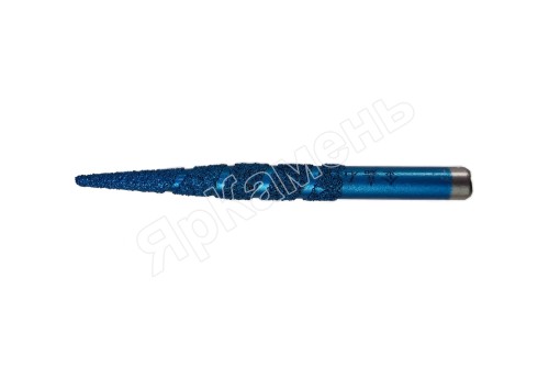 Фреза для станков с ЧПУ &quot;Конус&quot; ZDS10.3-80 (d3 мм, L80 мм, хв. d10 мм) 